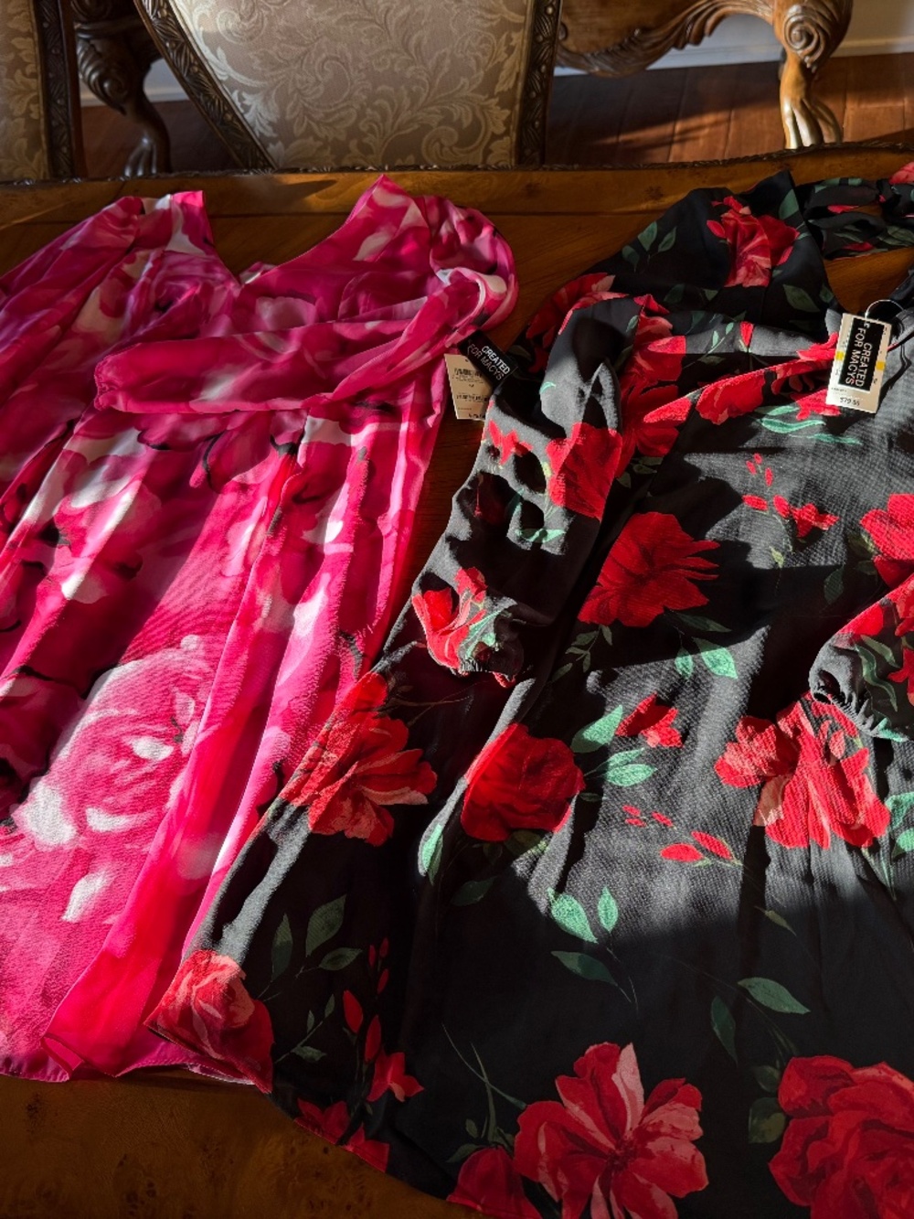 Two Made for Macy Dresses